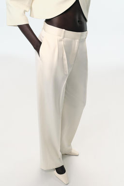 STRAIGHT TROUSERS WITH DARTS - Zara фото 4