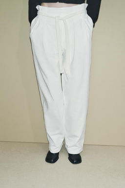 JOGGING TROUSERS WITH BELT - Zara фото 2