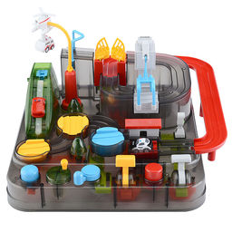 Автотрек на батарейках, в коробке