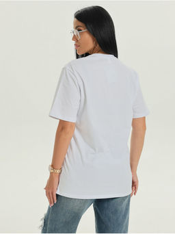 Футболка Цветок белый женская - София фото 4