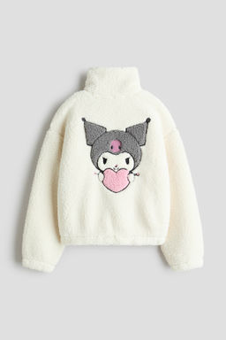 Chaqueta de borreguito con motivos decorativos - H&m фото 3