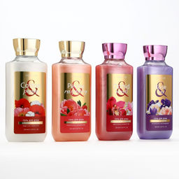 Гель для душа, 295 мл, аромат хлопок и мак, FLORAL & BEAUTY by URAL LAB  фото 8