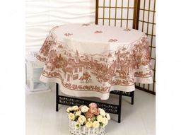 07с24-ЯК Скатерть D-178 "Американская деревня"