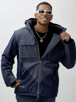 Горнолыжный костюм мужской зимний темно-серого цвета 392TC - Leifensh фото 14