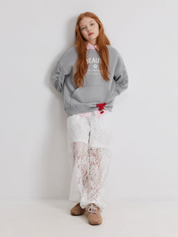 ACOOLA / Брюки детские для девочек Liam белый  фото 8