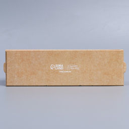 Цена за 5 шт. Коробочка для макарун «Новогодняя почта» 18 х 5,5 х 5,5 см