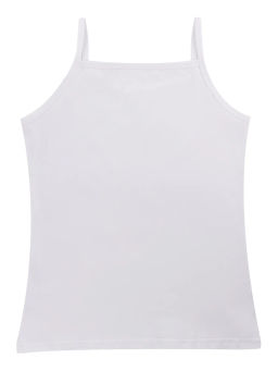 Майка д/дев. белый 4074