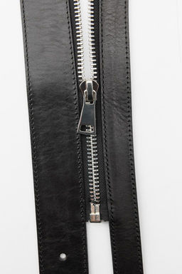 ZIP WAIST BELT WITH DOUBLE BUCKLE - Zara фото 5