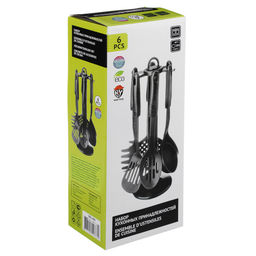 Набор кухонных принадлежн. (половников) TF1013-06A 6 пр., арт.881-444 нейлон