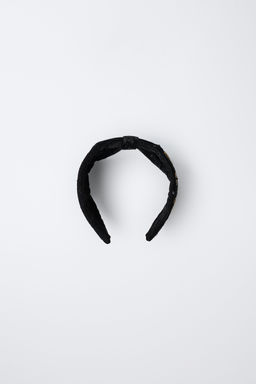 BEADED VELVET HEADBAND - Zara фото 2