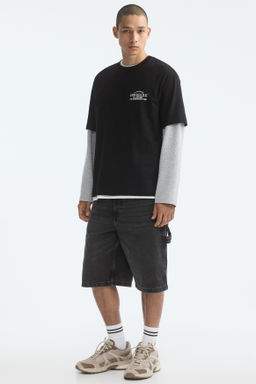 Camiseta con motivo estampado Loose Fit - H&m фото 27