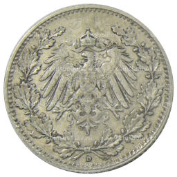 1/2 марки 1909 года D Германия