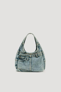 BOLSO DENIM LIMITED EDITION / Azul Denim - Zara фото 3
