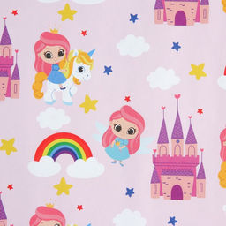 Цена за 10 шт. Бумага упаковочная крафтовая белая «Принцесса», 50 x 70 см