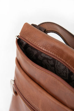 Сумка мужская Ц-297/1.28 светло-коричневый - Protege фото 3