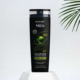 Гель для душа for men 3 в 1 400 мл, BONAMI