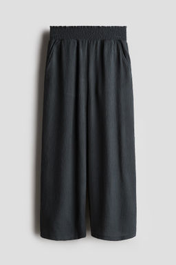 Pantal?n efecto arrugado con cintura fruncida - H&m фото 2