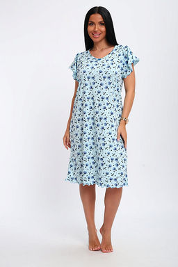 Сорочка женская (01064 синий) - Плиона фото 41