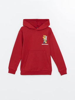 Kap??onlu Erkek ?ocuk Sweatshirt
