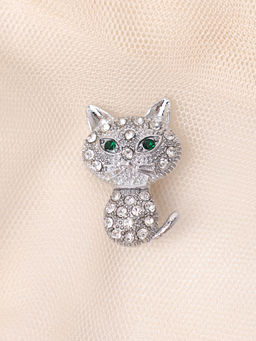 Брошь Кошка / 6487 /уп 12/микс