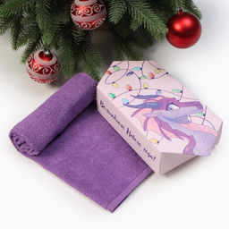 Полотенце махровое Этель "Волшебный дракон" 30х60 см, 100% хл, 340 г/м2