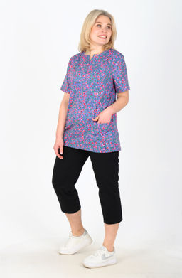 Футболка Кира Ф-105 (46-64) кулирка - Лотос фото 19