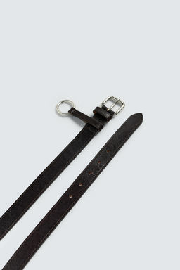 CINTUR?N PIEL APLIQUE / Chocolate - Zara фото 2