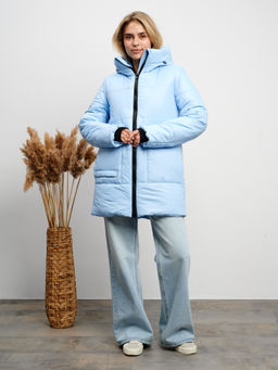 Пальто зимнее Индиго - Yollochka фото 11