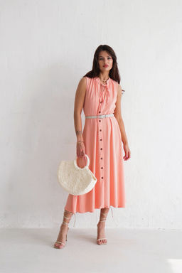 Платье, как из к/ф Красотка, персиковое - Martichelli фото 6