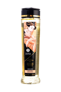 Масло массажное для тела Shunga Желание. Ванильный фетиш (Desire. Vanilla Fetish), 240 мл.