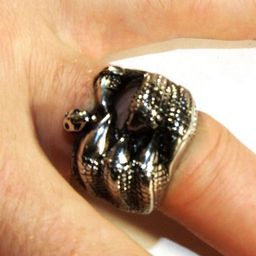 Кольцо-печатка "Змеиная лапа"