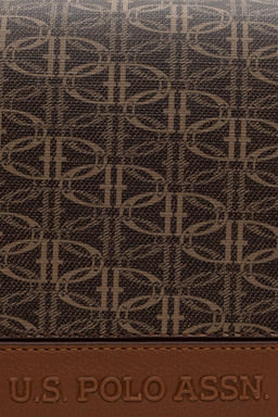 U. S. Polo Assn / Женская коричневая сумка через плечо - U.s. polo assn фото 6