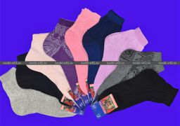 Цена за 10 пар. Ажур носки женские БЕЛЫЕ арт. С-90 (Б-1) 23  фото 18