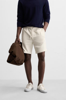 COMFORTABLE REGULAR FIT BERMUDA SHORTS - Zara фото 13