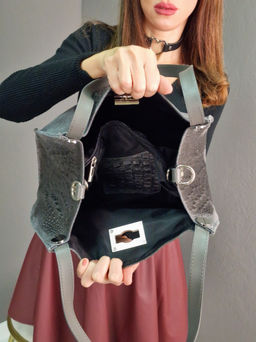 Сумка женская из телячьей кожи