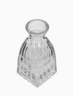 Ваза «Миниатюра», h=8-13 см, набор 12 шт., стекло, прозрачная