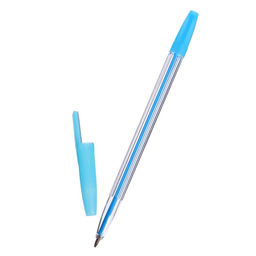 Набор ручек шариковых, 10 цветов, корпус прозрачный, с цветными колпачками - Calligrata фото 3