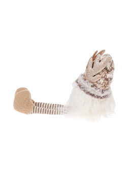 Фигура текстиль «Гном лосяш» 33 см, 1 LED, от батареек AG13×3, свечение тёплое белое