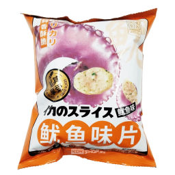 Чипсы со вкусом кальмара оригинальные Нонбаньчжигу / Nongbanzhigu, Китай, 40 г