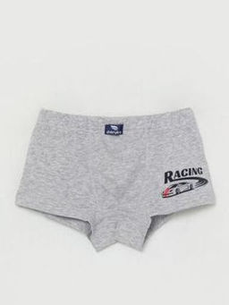 CRB wear/CWKB 10067-11 Трусы-боксеры для мальчика, светло-серый меланж/Ex.Cherubino  фото 3