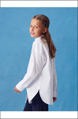 Блузка с длинными рукавами