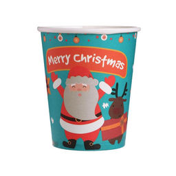 Стаканы бумажные Дед Мороз, набор 6 шт.