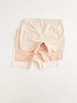 Bask?l? K?z ?ocuk Boxer 3l? - Waikiki фото 2