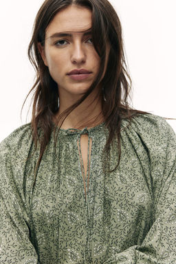 Blusa oversize de crepe - H&m фото 3