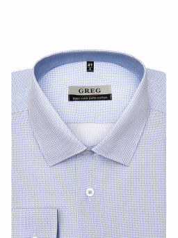 Сорочка мужская длинный рукав GREG 213/231/1902/Z/1  фото 3