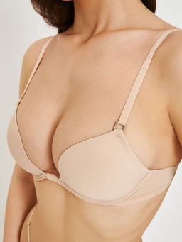 31204111271 Бюстгальтер Super Push Up жен. Marka бежевый - Infinity Lingerie фото 4