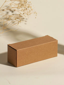 Свеча в вулканическом подсвечнике "Ящик" 3 хлопковых фитиля, белая 5,2х15х4,7 см