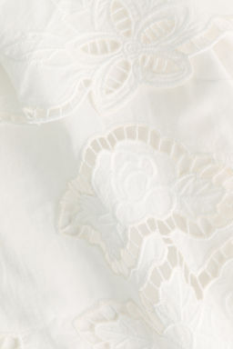 Top de tirantes espagueti con bordado ingl?s - H&m фото 5