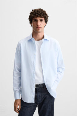 TEXTURED CHECK SHIRT - Zara фото 2