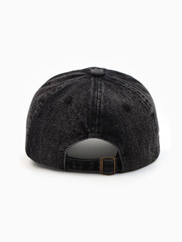 Кепка мужская однотонная MINAKU темная джинса на застежке р-р 56-58 100%хл